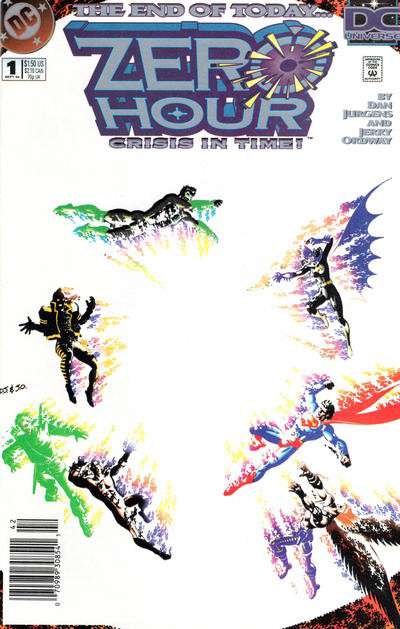 Zero Hour: Crisis in Time #1 Newsstand Edition