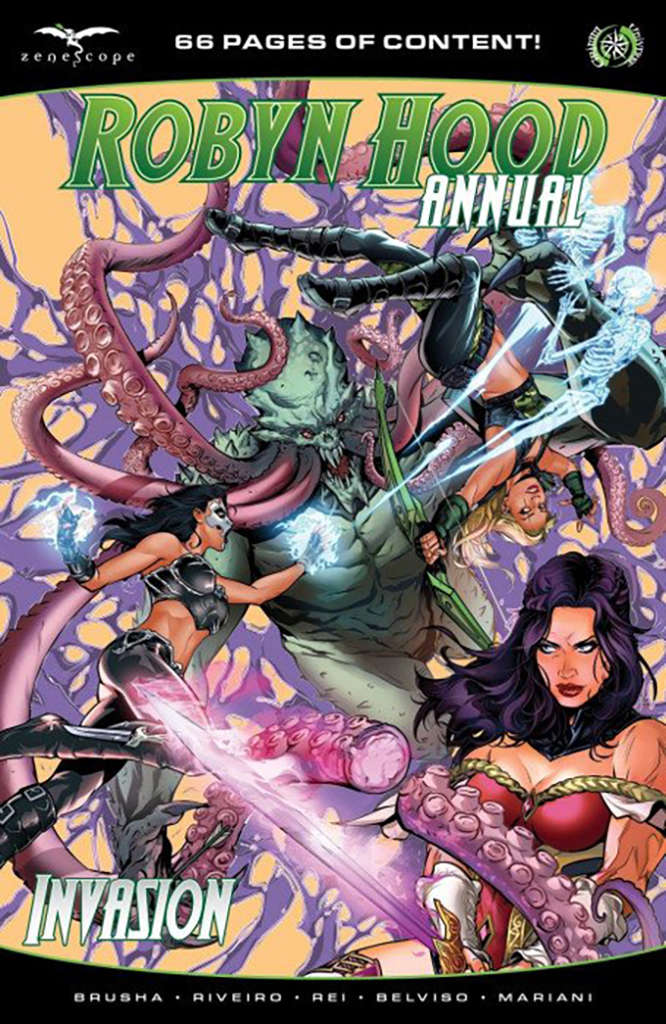 Robyn Hood Annual: Invasion #1 Variation B