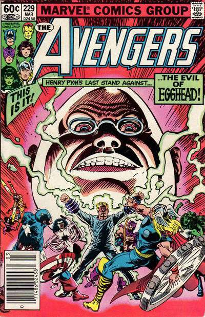 The Avengers #229 Newsstand Edition