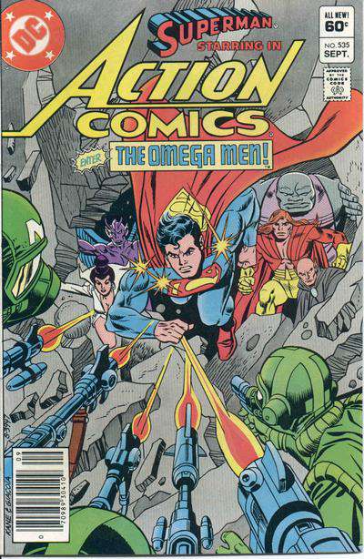 Action Comics #535 Newsstand Edition