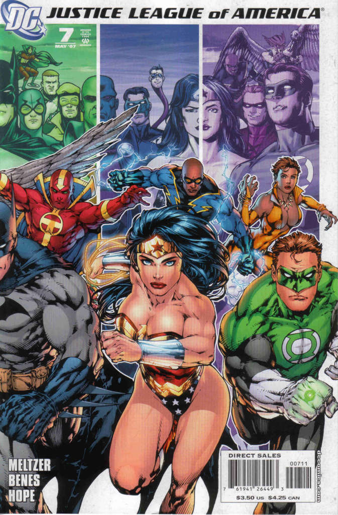 Justice League of America (2nd Series) #7 Variation B