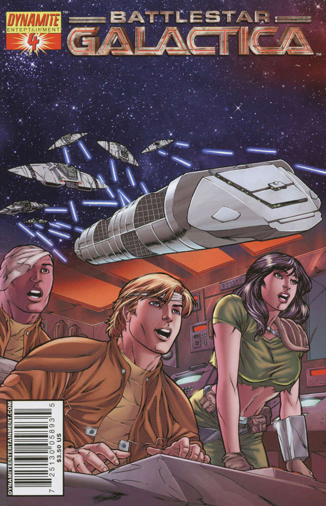 Classic Battlestar Galactica #4 Variation B