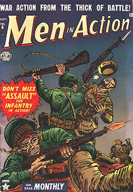 Men in Action (1st Series) #6