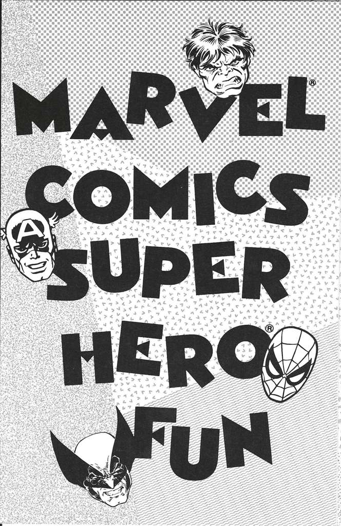 Marvel Comics Super Hero Fun