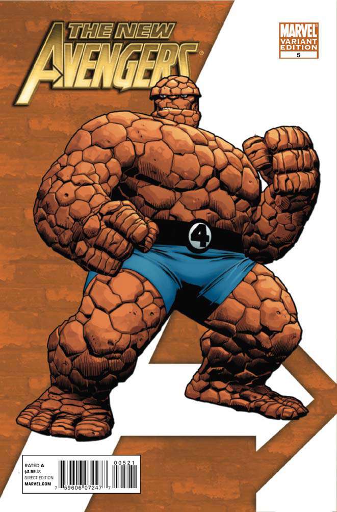 New Avengers (2nd Series) #5 Variation B