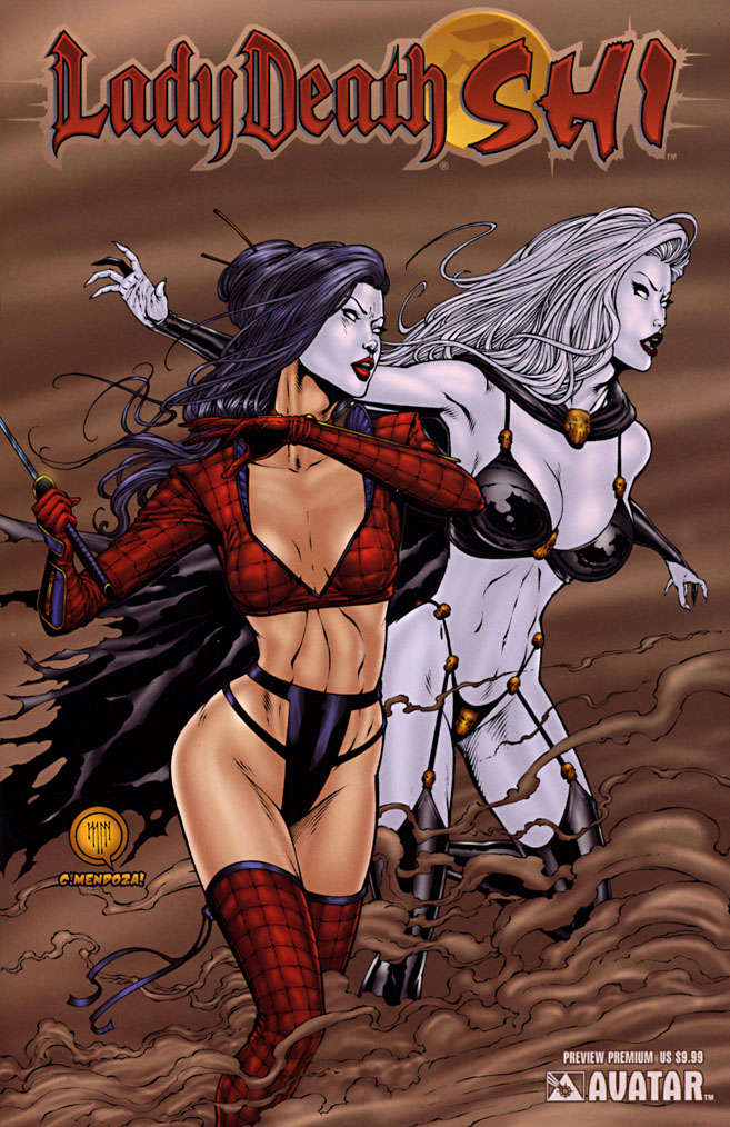 Lady Death/Shi Ashcan #1 Variation D