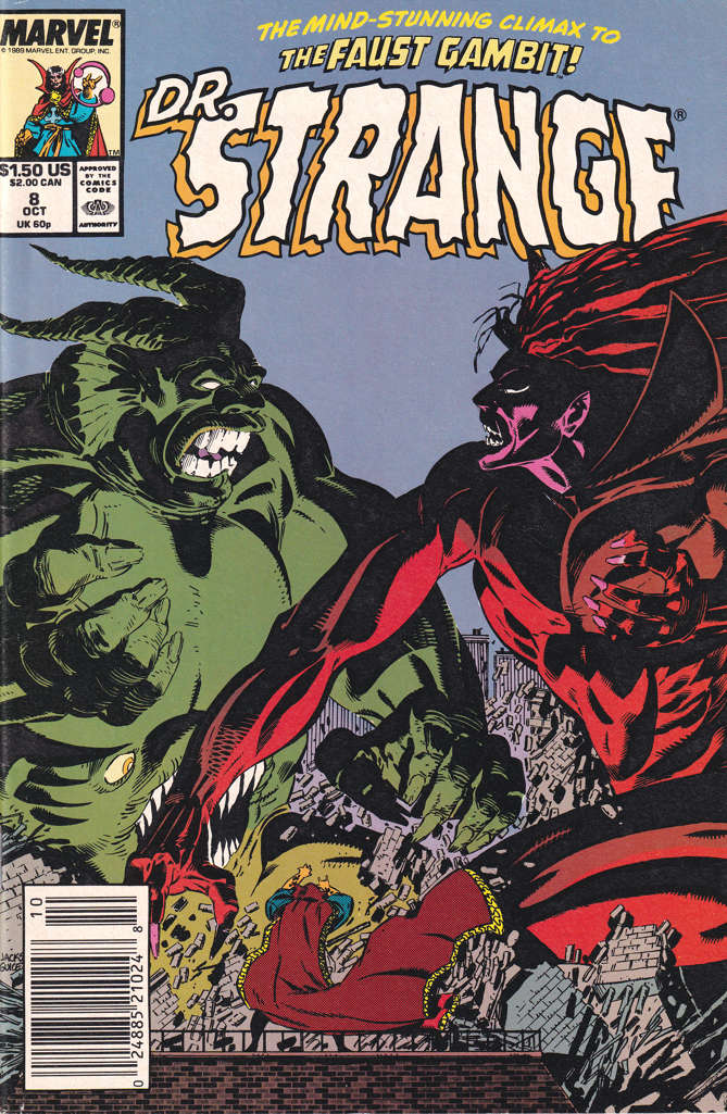 Doctor Strange: Sorcerer Supreme #8 Newsstand Edition