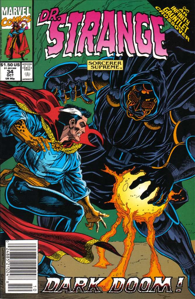 Doctor Strange: Sorcerer Supreme #34 Newsstand Edition