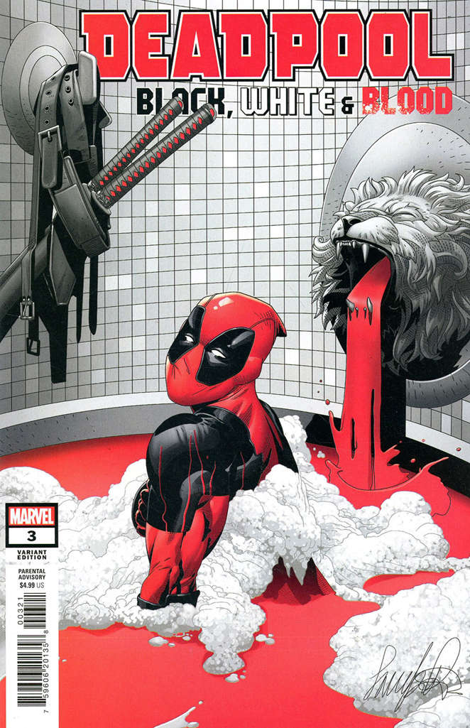 Deadpool: Black, White, & Blood #3 Variation A