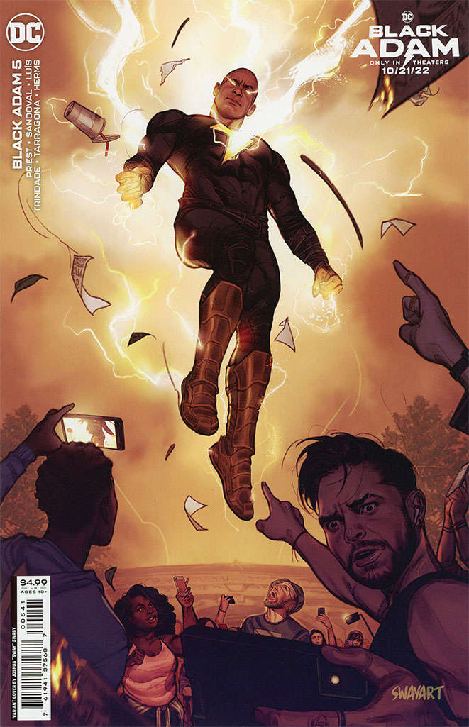 Black Adam #5 Variation C