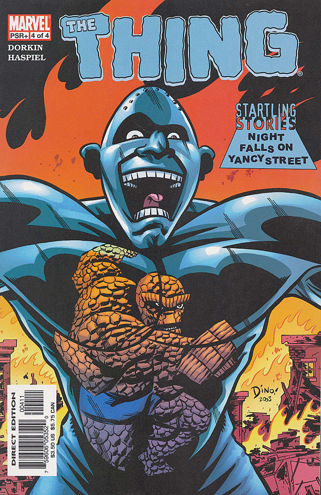 Startling Stories: The Thing—Night Falls on Yancy Street #4