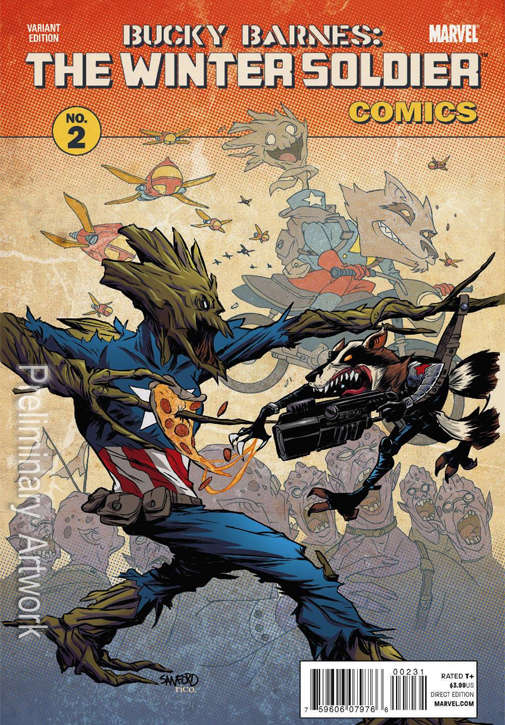 Bucky Barnes: The Winter Soldier #2 Variation B