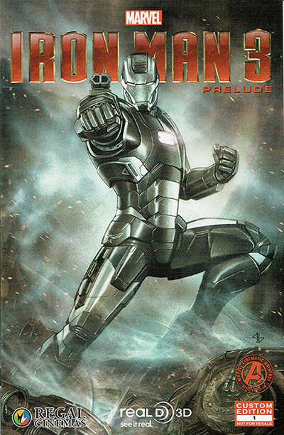 Marvel’s Iron Man 3 Prelude #1 Variation A