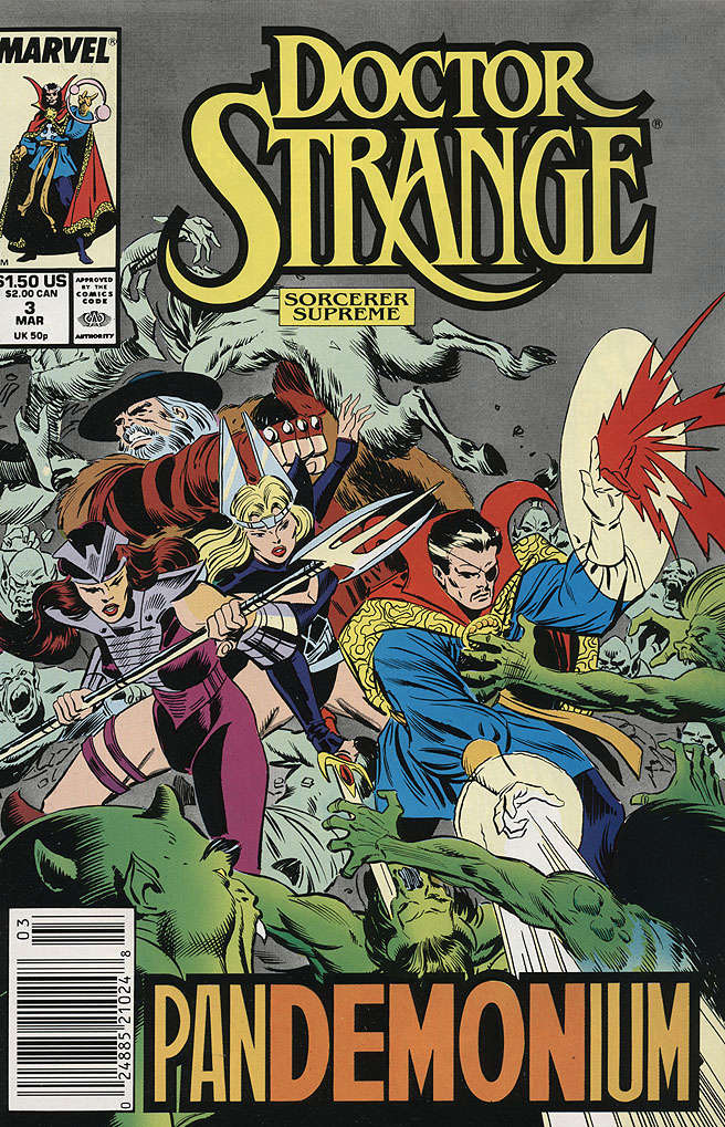 Doctor Strange: Sorcerer Supreme #3 Newsstand Edition