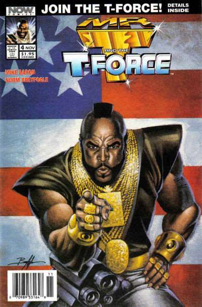 Mr. T and the T-Force #4 Newsstand Edition