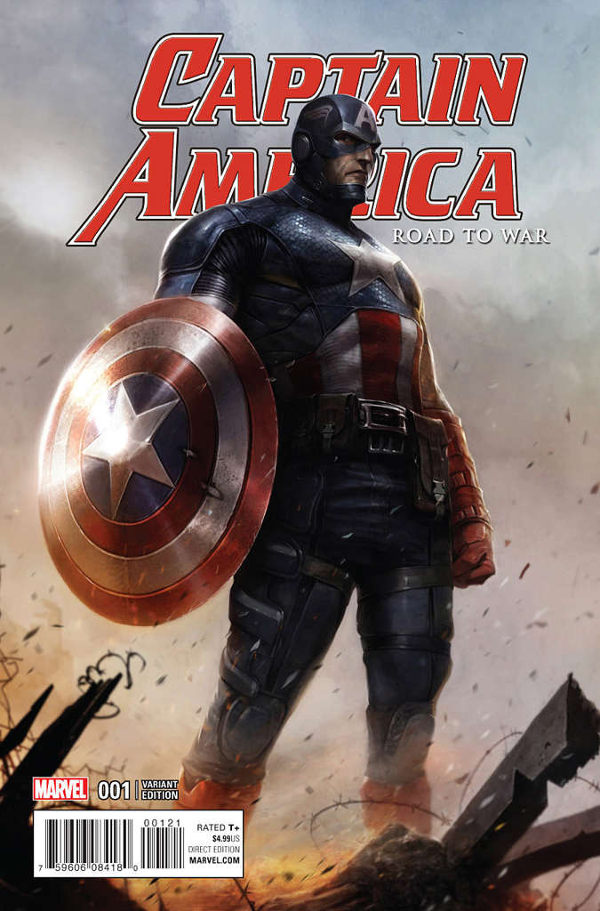Captain America: Road To War #1 Variation A
