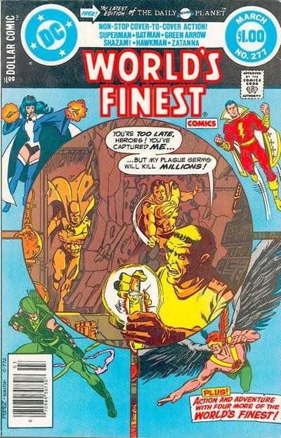World’s Finest Comics #277 Newsstand Edition