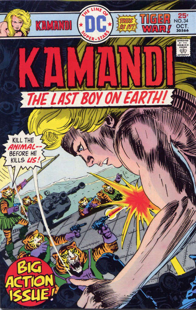 Kamandi, the Last Boy on Earth #34