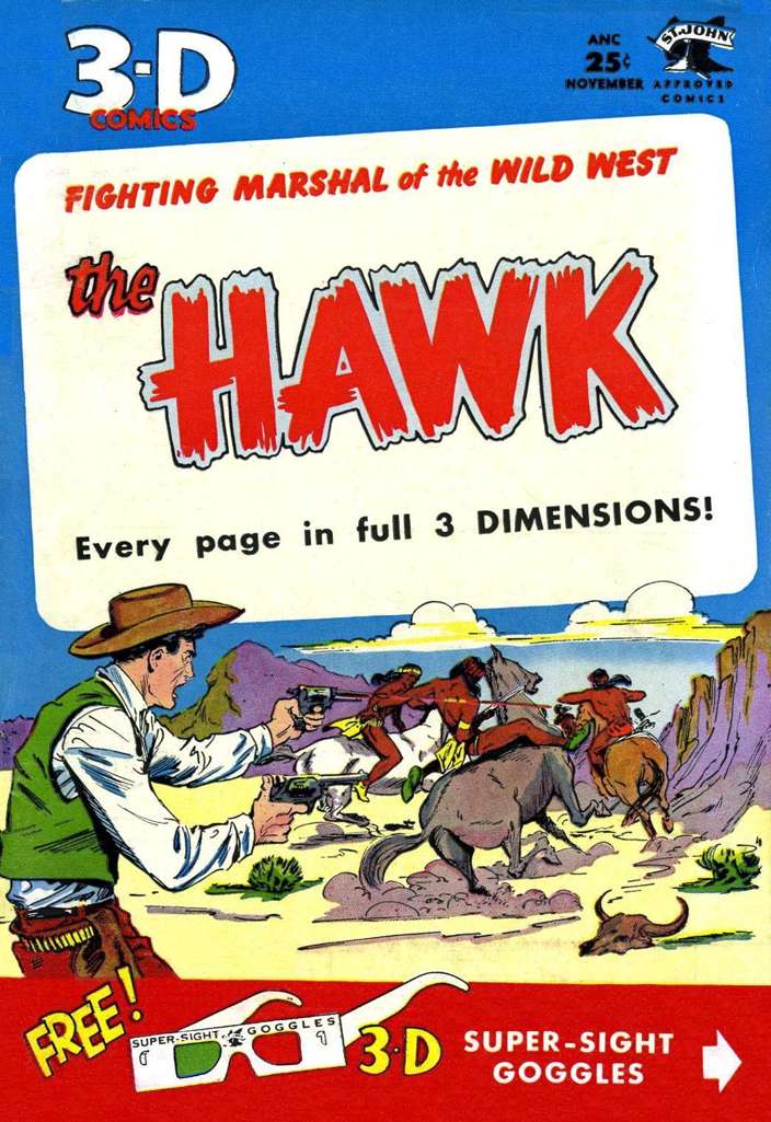 The Hawk 3-D Special #1