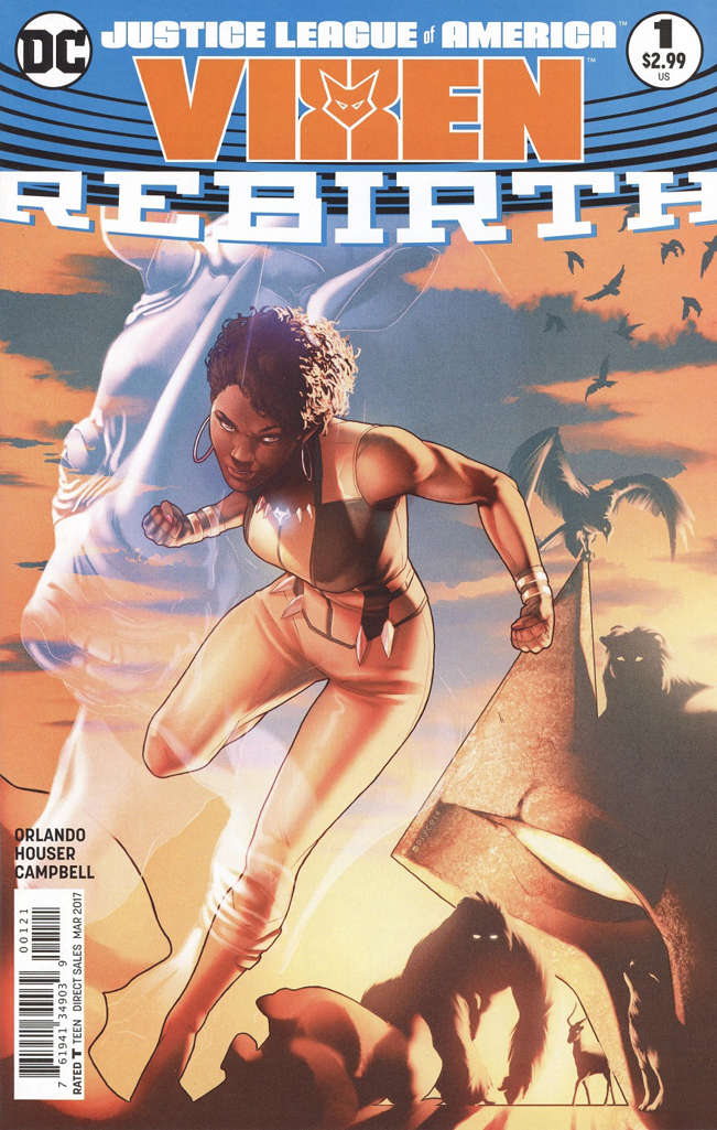 Justice League of America: Vixen—Rebirth #1 Variation A