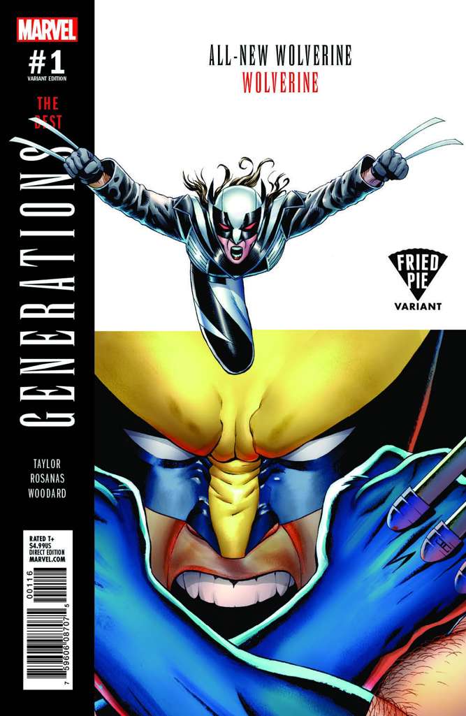 Generations: Wolverine & All-New Wolverine #1 Variation E