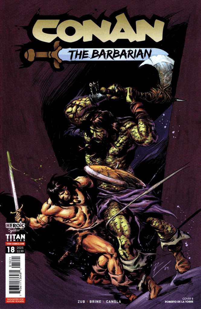 Conan: The Barbarian (Titan) #18 Variation B