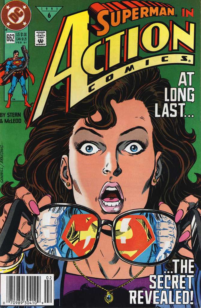 Action Comics #662 Newsstand Edition