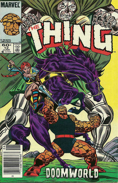 The Thing #12 Newsstand Edition