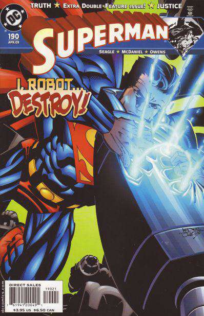 Superman (2nd Series) #190 Variation A