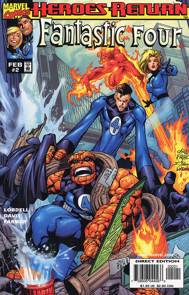 Fantastic Four (Vol. 3) #2 Variation A