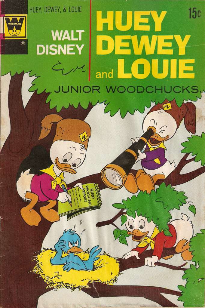Huey, Dewey, and Louie Junior Woodchucks #15 Variation A