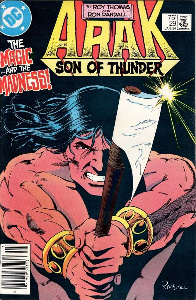 Arak Son of Thunder #29 Newsstand Edition