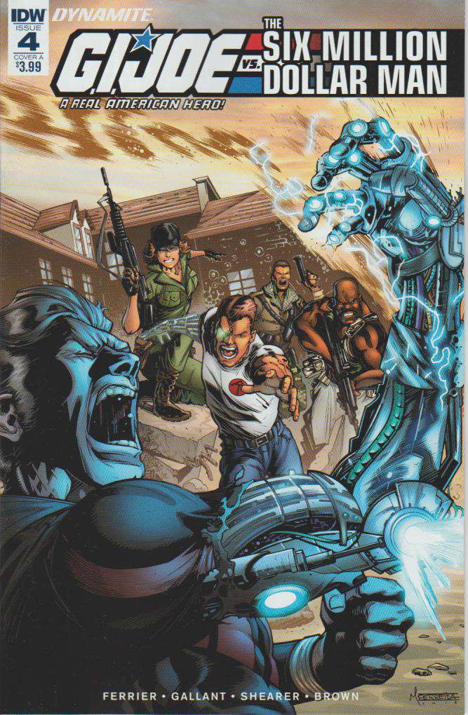 G.I. Joe: A Real American Hero vs. The Six Million Dollar Man #4 Variation A