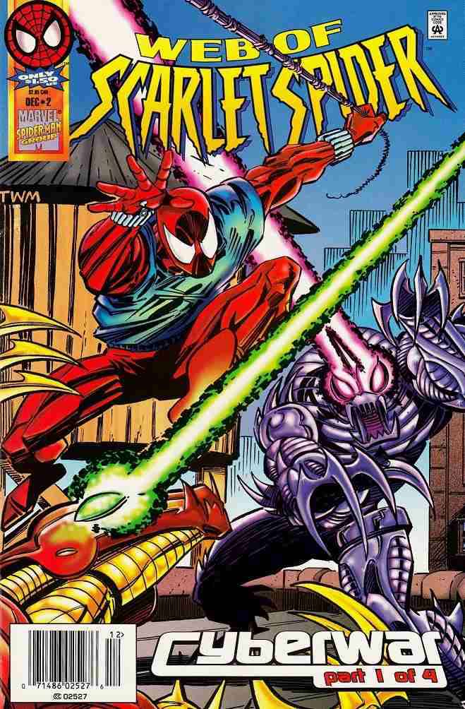 Web of Scarlet Spider #2 Newsstand Edition