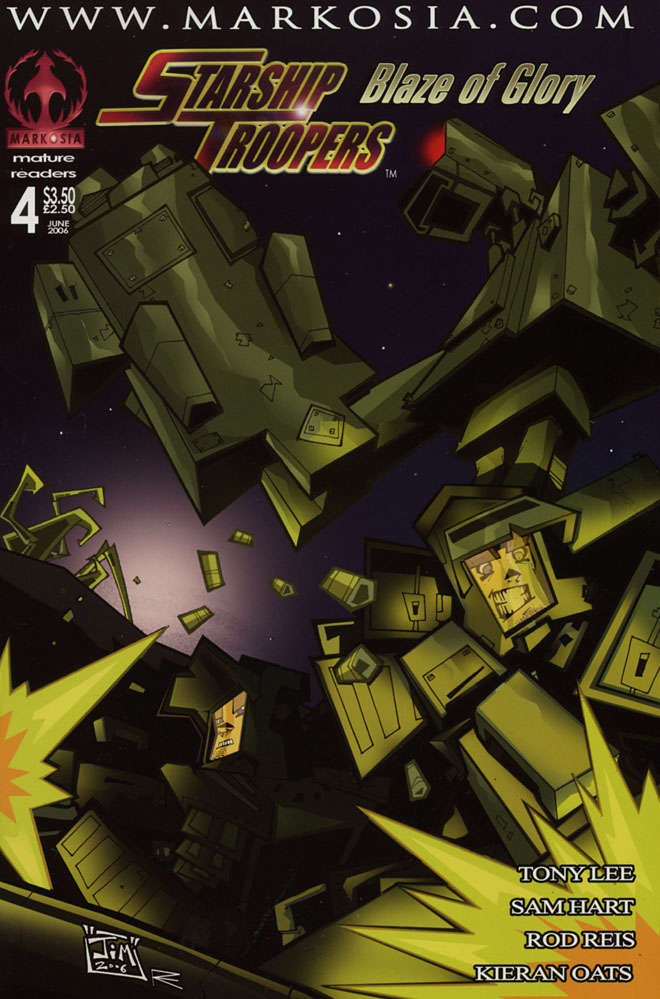 Starship Troopers: Blaze of Glory #4 Variation C