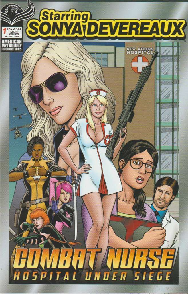 Starring Sonya Devereaux: Combat Nurse #1 Variation A