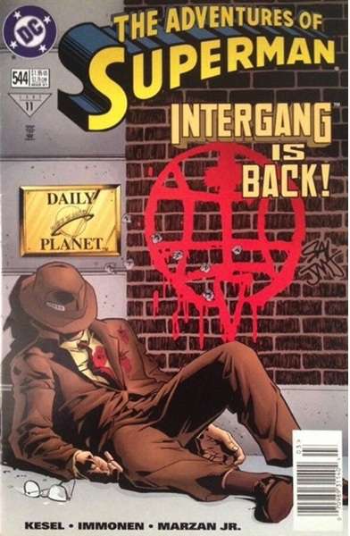 Adventures of Superman #544 Newsstand Edition