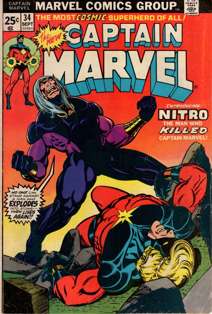 Captain Marvel (1st Series) #34