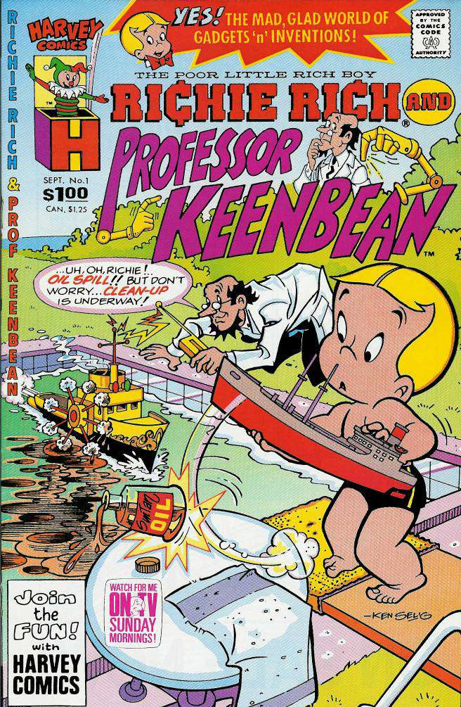 Richie Rich and Professor Keenbean