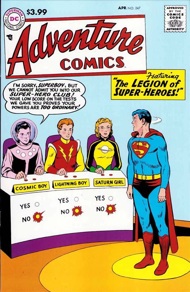 Adventure Comics #247 Variation A