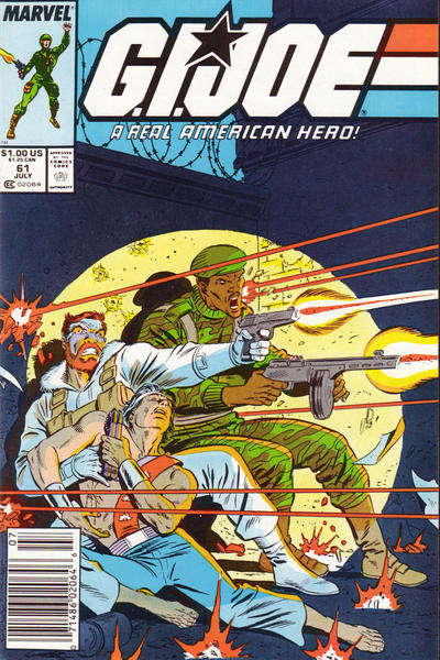 G.I. Joe, a Real American Hero #61 Newsstand Edition