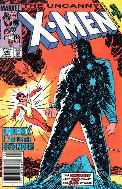 The Uncanny X-Men #203 Newsstand Edition