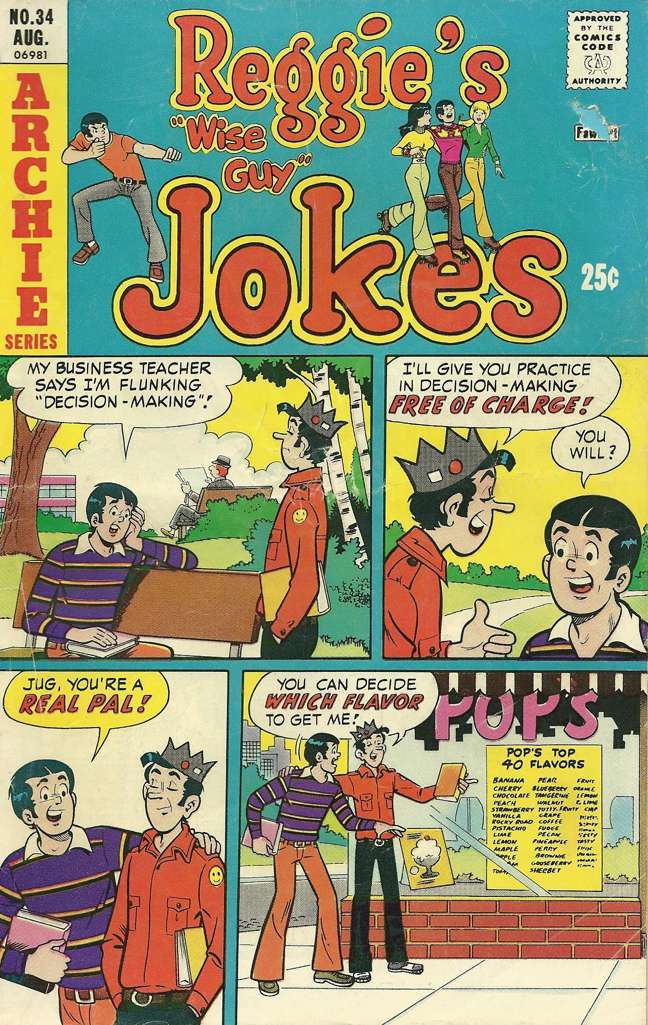 Reggie’s Wise Guy Jokes #34