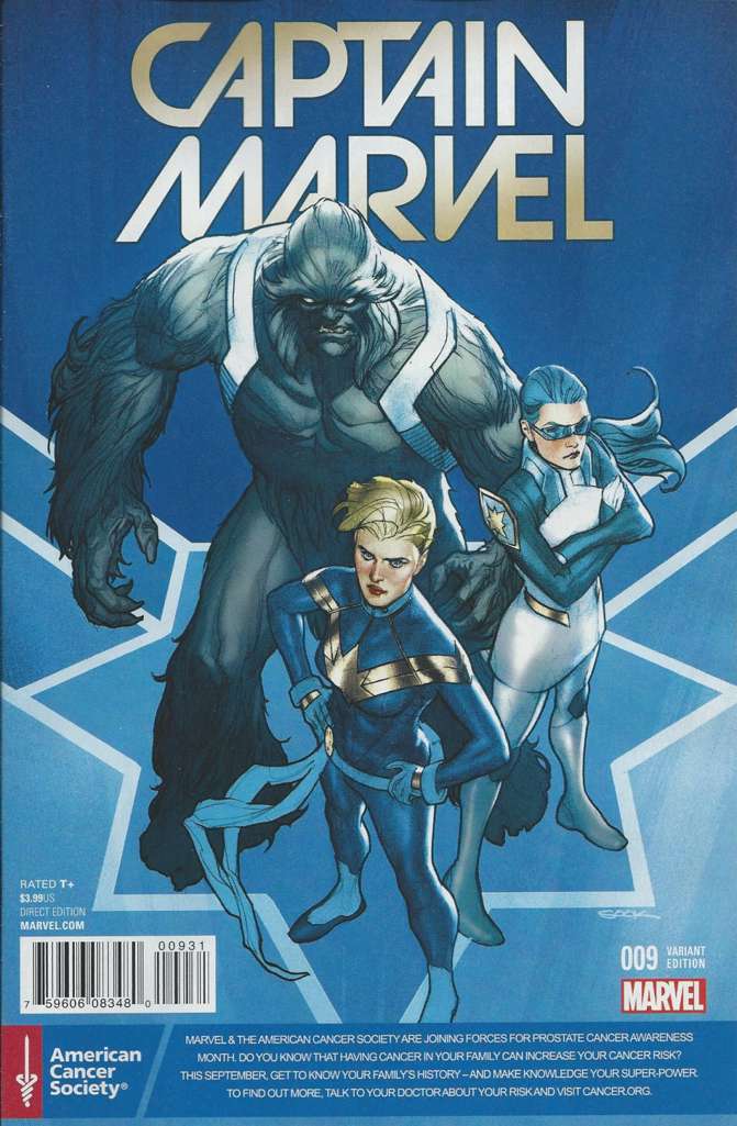 Captain Marvel (10th Series) #9 Variation B