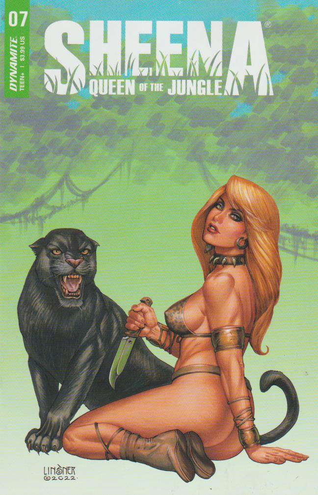 Sheena, Queen of the Jungle (Dynamite) #7 Variation C
