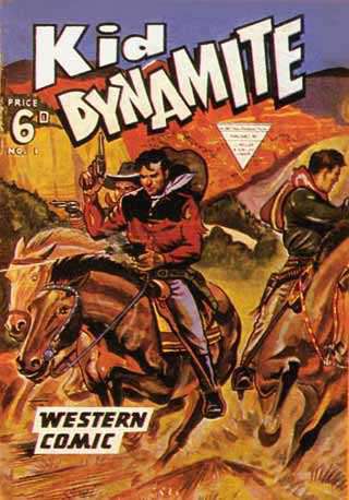 Kid Dynamite Western Comic