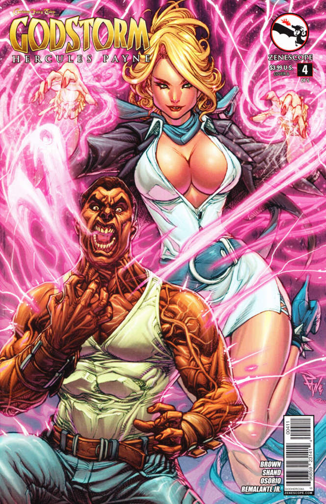Grimm Fairy Tales Presents Godstorm: Hercules Payne #4 Variation A