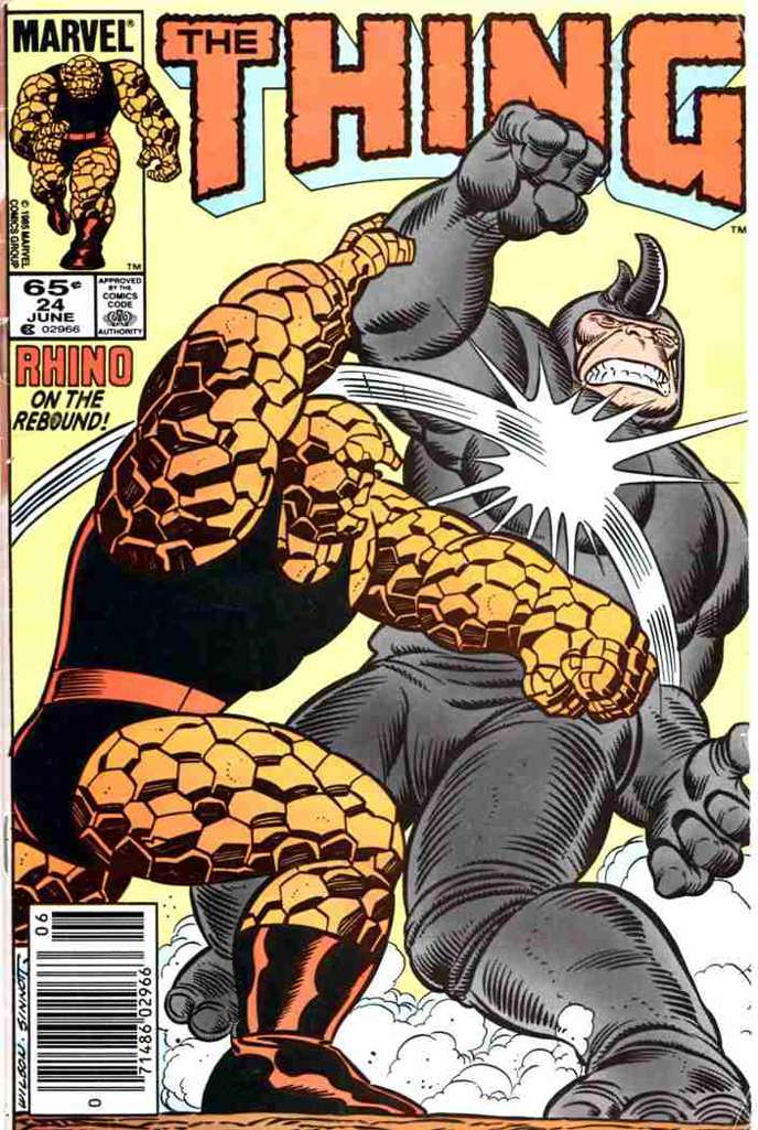 The Thing #24 Newsstand Edition