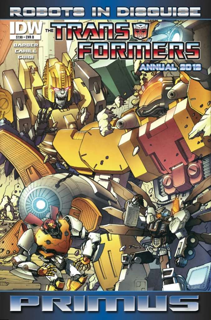 The Transformers: Robots in Disguise Annual #2012 Variation B