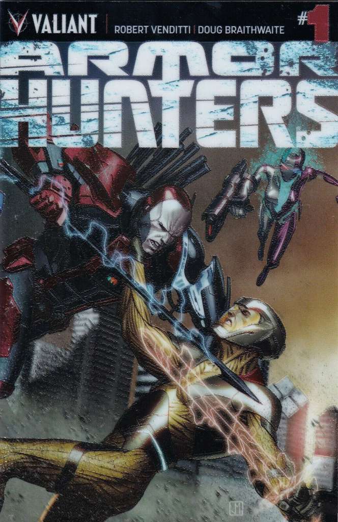 Armor Hunters: Harbinger #1 Variation B
